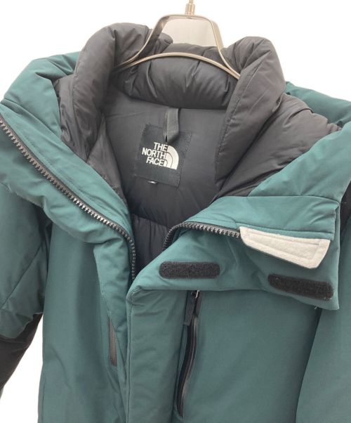 THE NORTH FACE（ザ ノース フェイス）THE NORTH FACE (ザ ノース フェイス) ダウンジャケット グリーン×ブラック サイズ:Sの古着・服飾アイテム