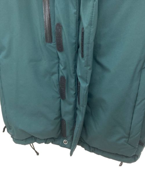 THE NORTH FACE（ザ ノース フェイス）THE NORTH FACE (ザ ノース フェイス) ダウンジャケット グリーン×ブラック サイズ:Sの古着・服飾アイテム