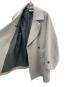 中古・古着 MAISON SPECIAL (メゾンスペシャル) ウールコート グレー サイズ:M：7000円