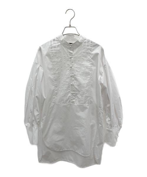 TSURU by MARIKO OIKAWA（ツルバイマリコオイカワ）TSURU by MARIKO OIKAWA (ツルバイマリコオイカワ) シャツブラウス ホワイト サイズ:Fの古着・服飾アイテム