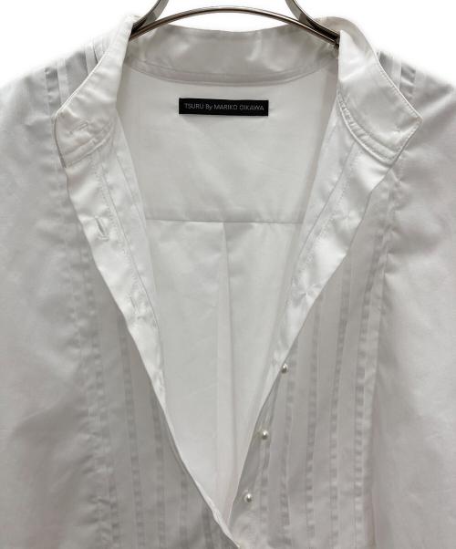 TSURU by MARIKO OIKAWA（ツルバイマリコオイカワ）TSURU by MARIKO OIKAWA (ツルバイマリコオイカワ) シャツブラウス ホワイト サイズ:Fの古着・服飾アイテム
