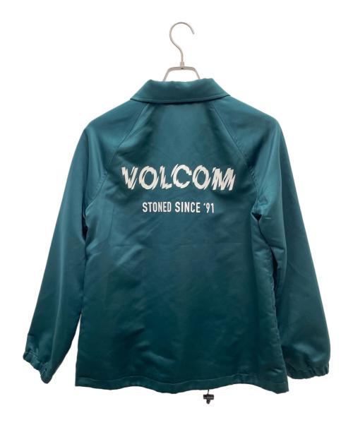 VOLCOM（ボルコム）VOLCOM (ボルコム) コーチジャケット グリーン サイズ:Mの古着・服飾アイテム