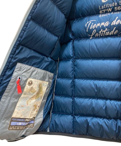 CAPE HORN（ケープホーン）CAPE HORN (ケープホーン) ダウンジャケット ブルー サイズ:42の古着・服飾アイテム