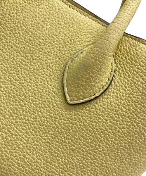 bonaventura（ボナベンチュラ）BONAVENTURA (ボナベンチュラ) 2WAYバッグ イエローの古着・服飾アイテム