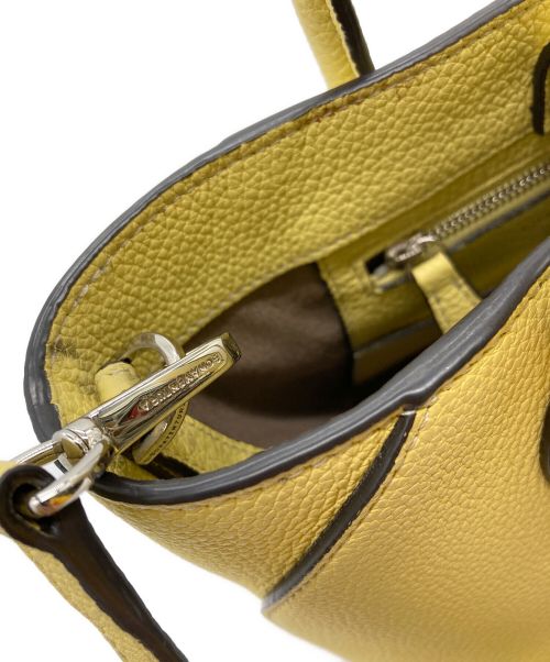 bonaventura（ボナベンチュラ）BONAVENTURA (ボナベンチュラ) 2WAYバッグ イエローの古着・服飾アイテム