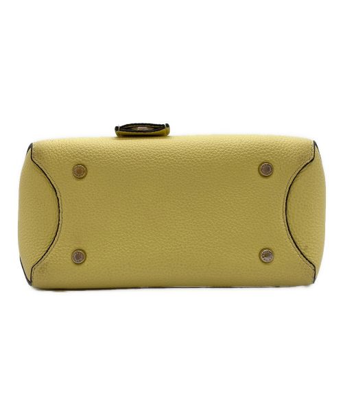 bonaventura（ボナベンチュラ）BONAVENTURA (ボナベンチュラ) 2WAYバッグ イエローの古着・服飾アイテム