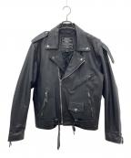 ROCKY MOUNTAIN HIDESロッキーマウンテン）の古着「レザージャケット」｜ブラック