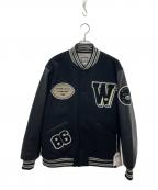 HOUSTONヒューストン）の古着「スタジャン」｜ブラック