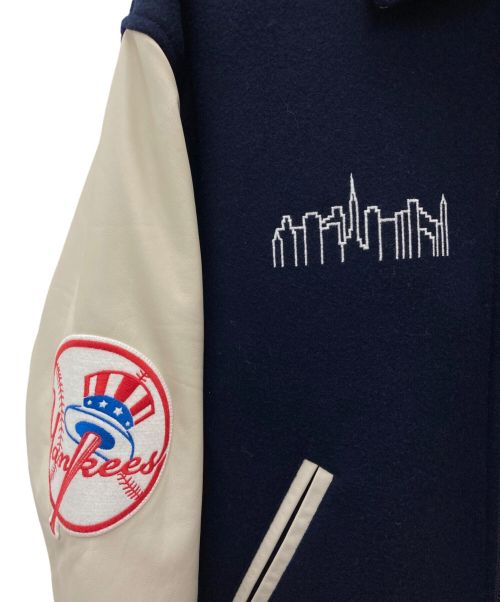 Manhattan Portage（マンハッタンポーテージ）Manhattan Portage (マンハッタンポーテージ) スタジャン ネイビー サイズ:Ｍ 未使用品の古着・服飾アイテム