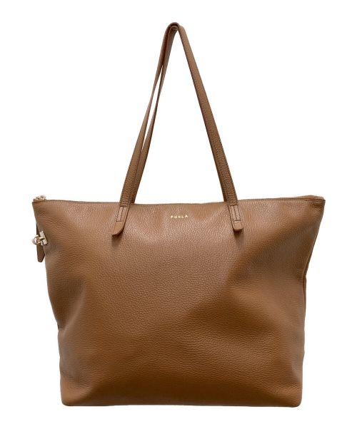 FURLA（フルラ）FURLA (フルラ) トートバッグ ブラウンの古着・服飾アイテム