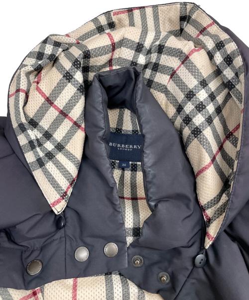 BURBERRY LONDON（バーバリーロンドン）BURBERRY LONDON (バーバリーロンドン) ダウンジャケット インディゴ サイズ:38の古着・服飾アイテム