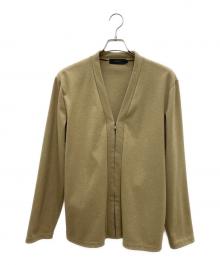 ARTISAN（アルチザン）の古着「ジャージーはっぴカーディガン」｜カーキ