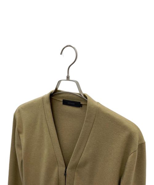 ARTISAN（アルチザン）ARTISAN (アルチザン) ジャージーはっぴカーディガン カーキ サイズ:Lの古着・服飾アイテム