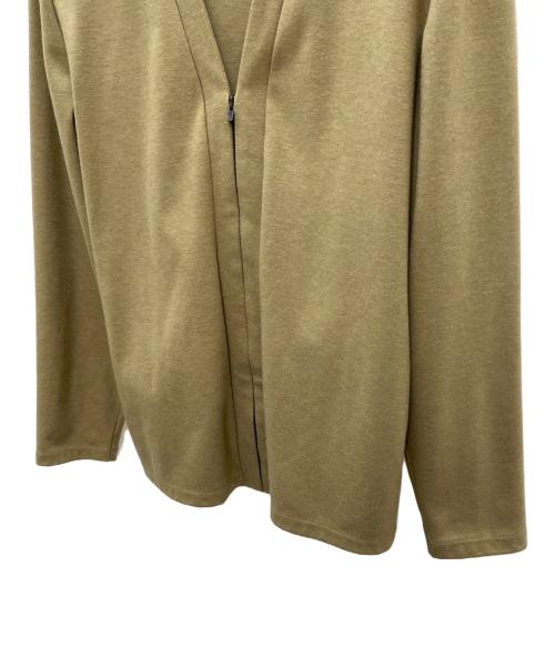 ARTISAN（アルチザン）ARTISAN (アルチザン) ジャージーはっぴカーディガン カーキ サイズ:Lの古着・服飾アイテム