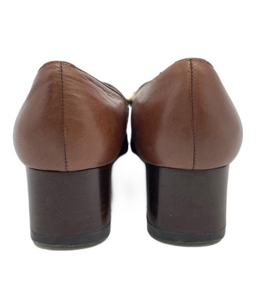 GUCCI（グッチ）GUCCI (グッチ) バンブービットローファー ブラウン サイズ:35の古着・服飾アイテム