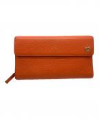 GUCCIグッチ）の古着「長財布」｜オレンジ