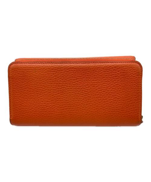 GUCCI（グッチ）GUCCI (グッチ) 長財布 オレンジの古着・服飾アイテム