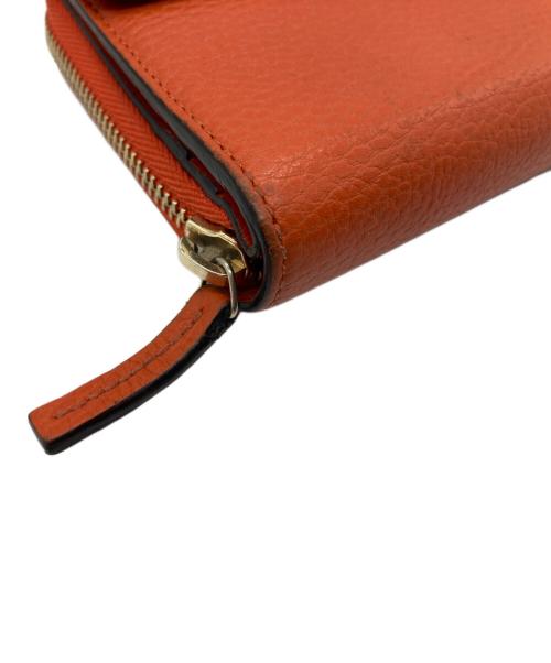 GUCCI（グッチ）GUCCI (グッチ) 長財布 オレンジの古着・服飾アイテム