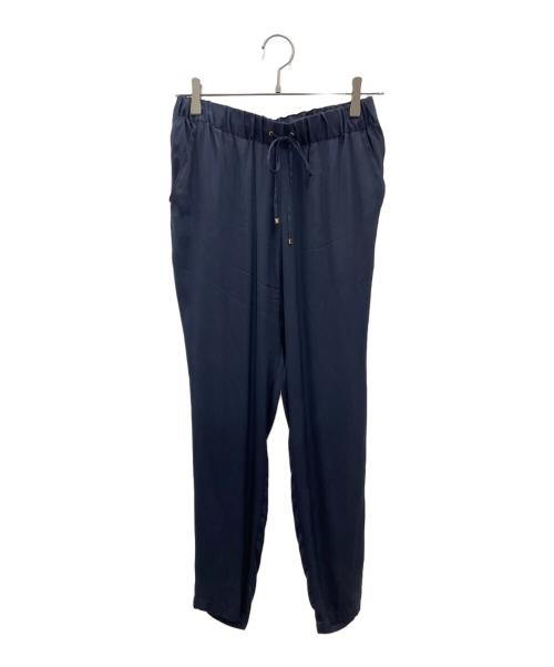 DEUXIEME CLASSE（ドゥーズィエム クラス）DEUXIEME CLASSE (ドゥーズィエム クラス) シルクパンツ ネイビー サイズ:36の古着・服飾アイテム