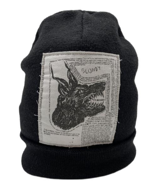 THE NORTH FACE（ザ ノース フェイス）THE NORTH FACE (ザ ノース フェイス) SUPREME (シュプリーム) ニット帽 ブラックの古着・服飾アイテム