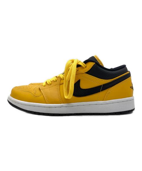 NIKE（ナイキ）NIKE (ナイキ) AIR JORDAN1 スニーカー ブラック×イエロー サイズ:26cmの古着・服飾アイテム