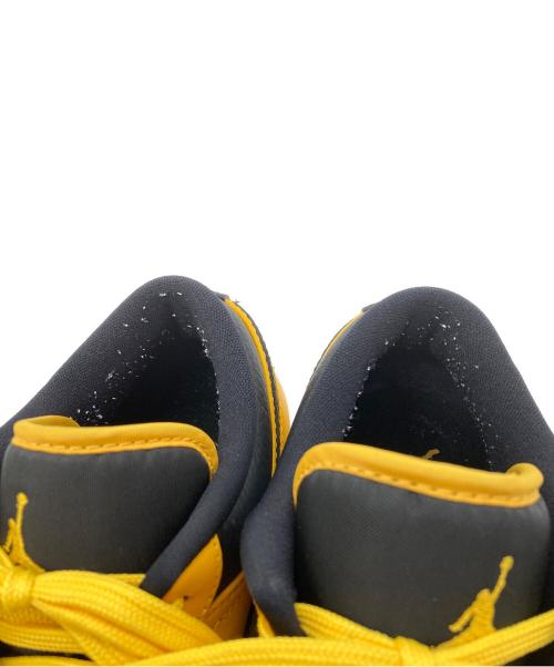 NIKE（ナイキ）NIKE (ナイキ) AIR JORDAN1 スニーカー ブラック×イエロー サイズ:26cmの古着・服飾アイテム