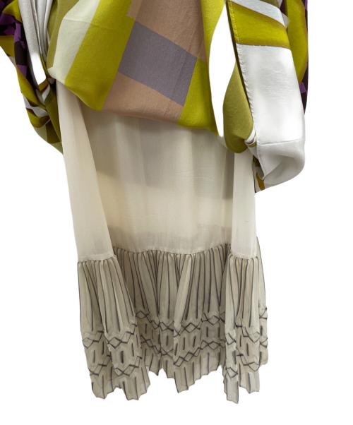 ETRO（エトロ）ETRO (エトロ) シルクワンピース マルチカラー サイズ:38の古着・服飾アイテム