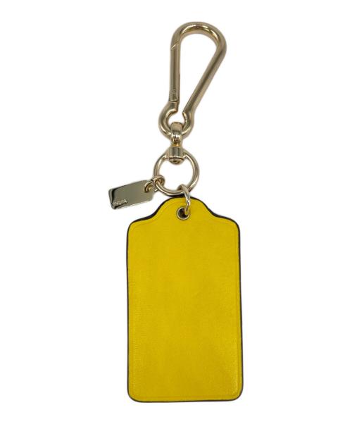 COACH（コーチ）COACH (コーチ) バッグチャーム イエローの古着・服飾アイテム