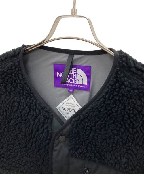 THE NORTHFACE PURPLELABEL（ザ・ノースフェイス パープルレーベル）THE NORTHFACE PURPLELABEL (ザ・ノースフェイス パープルレーベル) フリースジャケット ブラック サイズ:Mの古着・服飾アイテム