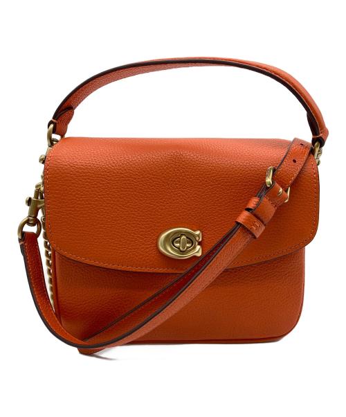 COACH（コーチ）COACH (コーチ) 2WAYバッグ オレンジの古着・服飾アイテム