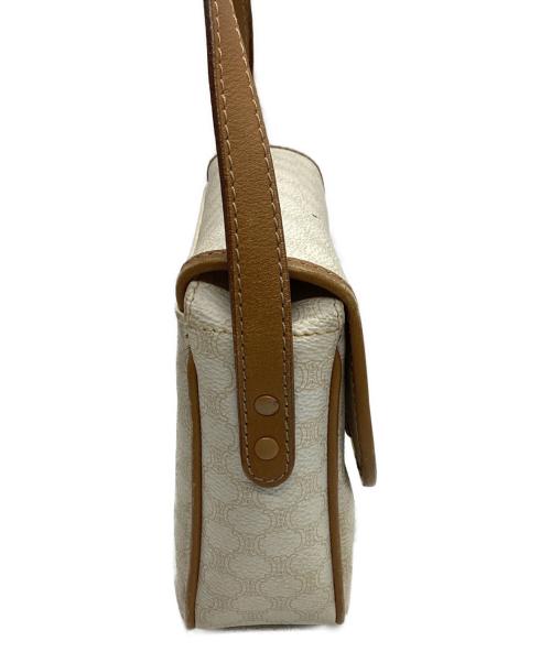 CELINE（セリーヌ）CELINE (セリーヌ) ショルダーバッグ アイボリーの古着・服飾アイテム