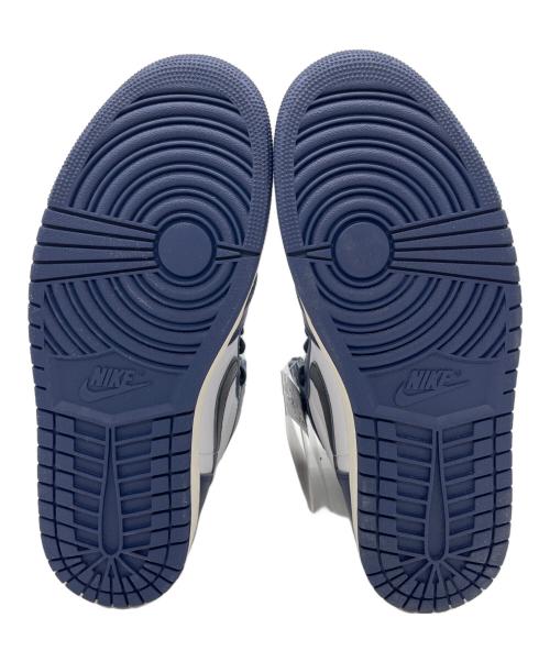 NIKE（ナイキ）NIKE (ナイキ) ハイカットスニーカー ネイビー×ホワイト サイズ:ＵＫ10/ＥＵＲ45　29㎝の古着・服飾アイテム