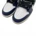 中古・古着 NIKE (ナイキ) ハイカットスニーカー ネイビー×ホワイト サイズ:ＵＫ10/ＥＵＲ45　29㎝：15000円
