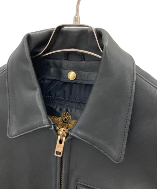 MORGAN（モーガン）MORGAN (モーガン) レザージャケット サイズ:34の古着・服飾アイテム