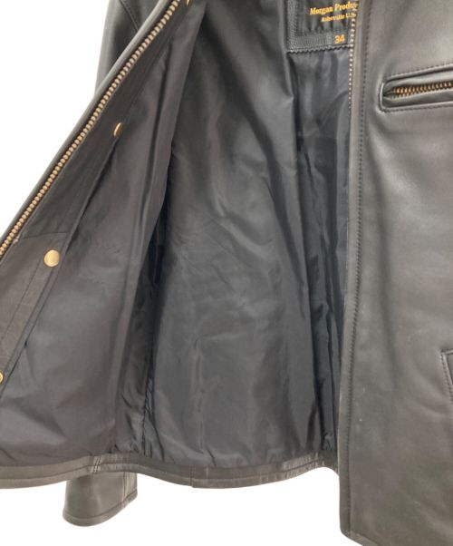 MORGAN（モーガン）MORGAN (モーガン) レザージャケット サイズ:34の古着・服飾アイテム
