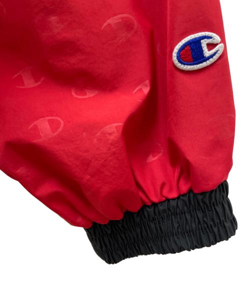 Champion（チャンピオン）Champion (チャンピオン) ジップジャケット レッド×ブラック サイズ:Lの古着・服飾アイテム