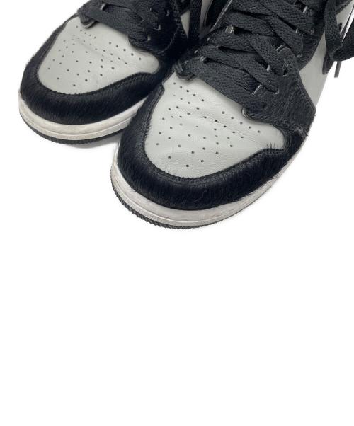 NIKE（ナイキ）NIKE (ナイキ) ハイカットスニーカー グレー サイズ:25cmの古着・服飾アイテム