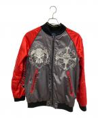 ONE PIECEワンピース）の古着「リバーシブルスカジャン」｜レッド