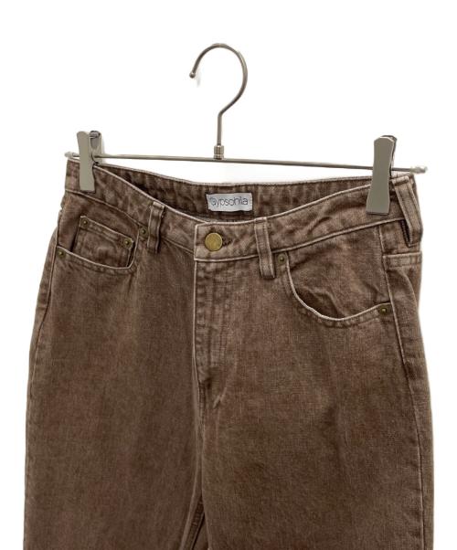 Gypsohila（ジプソフィア）Gypsohila (ジプソフィア) デニムパンツ ブラウン サイズ:27 未使用品の古着・服飾アイテム