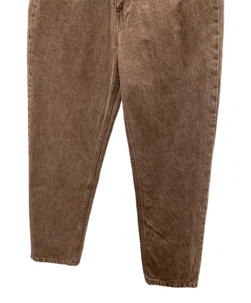 Gypsohila（ジプソフィア）Gypsohila (ジプソフィア) デニムパンツ ブラウン サイズ:27 未使用品の古着・服飾アイテム