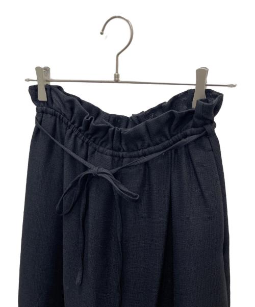 BLACK by moussy（ブラックバイマウジー）BLACK by moussy (ブラックバイマウジー) mesh relax pants ブラック サイズ:Freeの古着・服飾アイテム