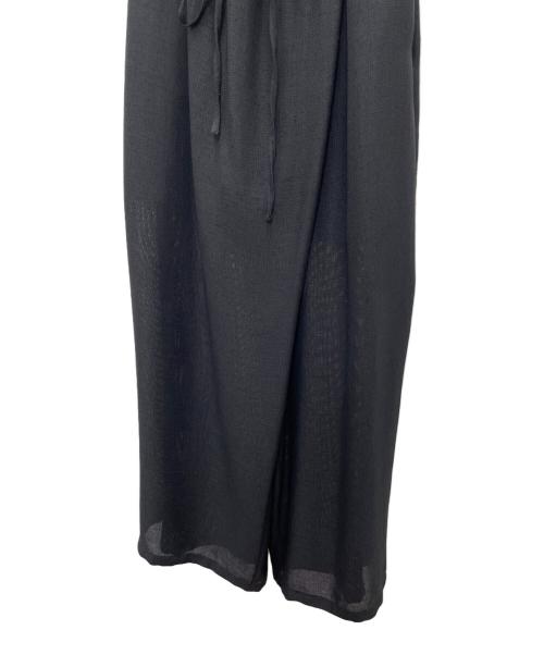 BLACK by moussy（ブラックバイマウジー）BLACK by moussy (ブラックバイマウジー) mesh relax pants ブラック サイズ:Freeの古着・服飾アイテム