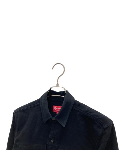 SUPREME（シュプリーム）SUPREME (シュプリーム) シャツジャケット ブラック サイズ:Sの古着・服飾アイテム