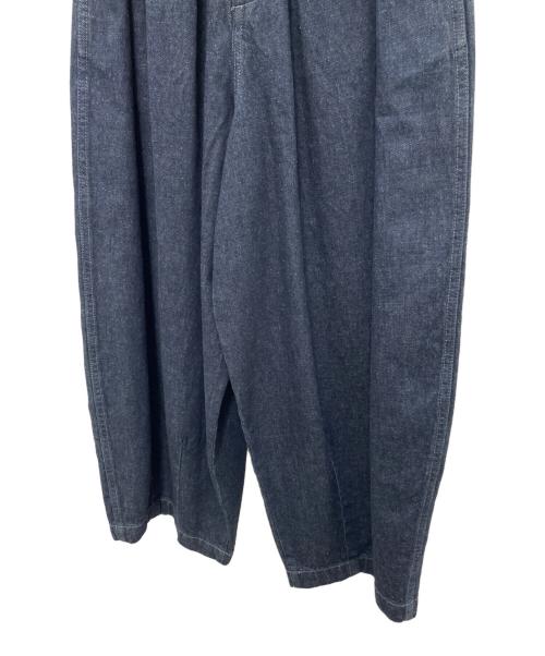 HARVESTY（ハーベスティー）HARVESTY (ハーベスティー) デニムサーカスパンツ ネイビー 未使用品の古着・服飾アイテム