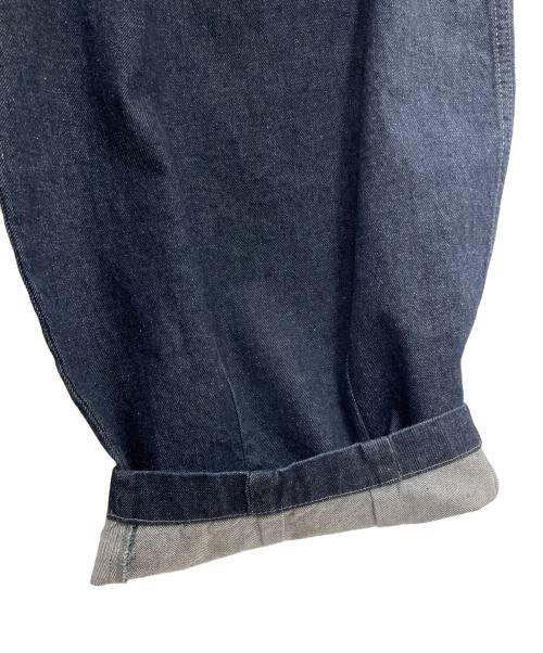 HARVESTY（ハーベスティー）HARVESTY (ハーベスティー) デニムサーカスパンツ ネイビー 未使用品の古着・服飾アイテム
