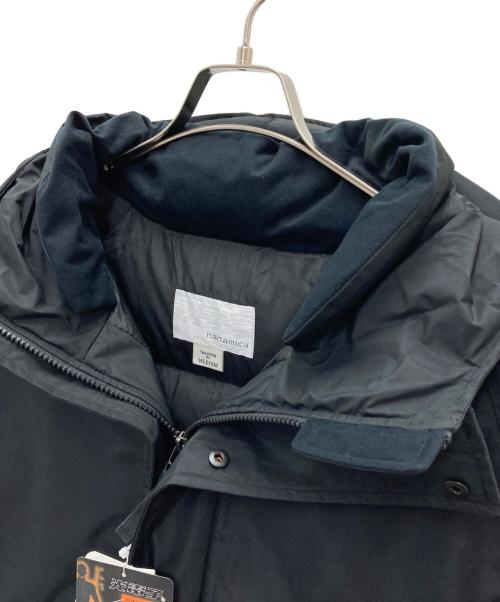 nanamica（ナナミカ）nanamica (ナナミカ) ダウンジャケット ブラック サイズ:M 未使用品の古着・服飾アイテム