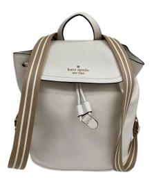 Kate Spade（ケイトスペード）の古着「リュック」｜アイボリー