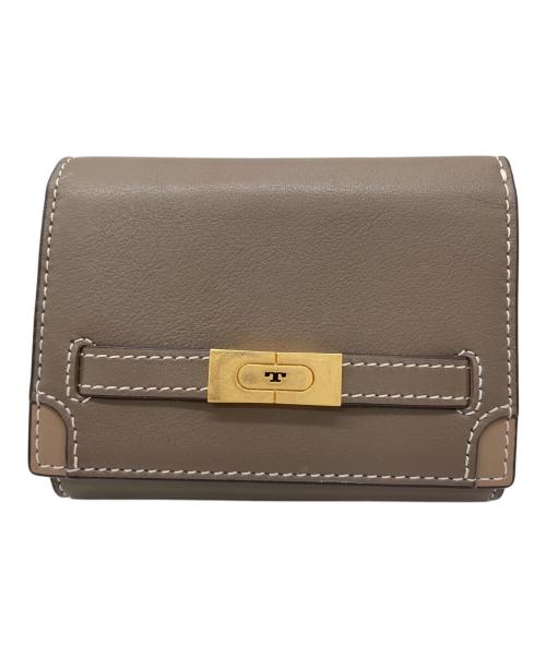TORY BURCH（トリーバーチ）TORY BURCH (トリーバーチ) 3つ折り財布 ブラウンの古着・服飾アイテム