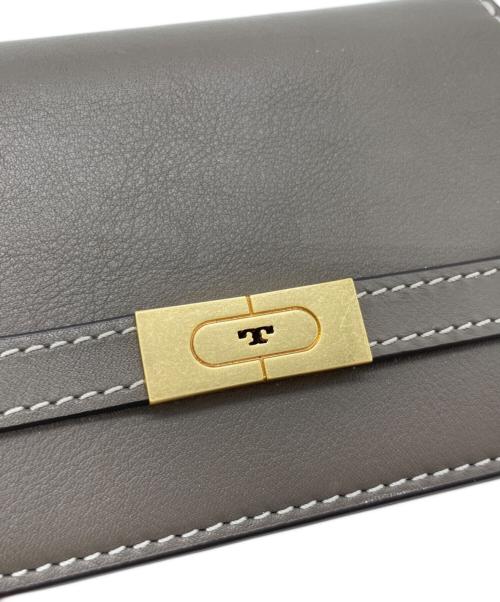TORY BURCH（トリーバーチ）TORY BURCH (トリーバーチ) 3つ折り財布 ブラウンの古着・服飾アイテム