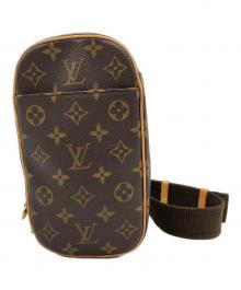 LOUIS VUITTON（ルイ ヴィトン）の古着「ポシェットガンジュ」｜ブラウン